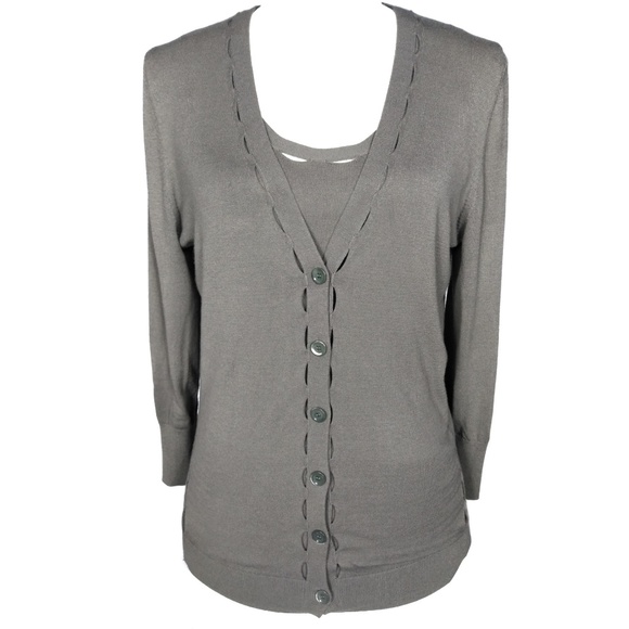 Boss Black Tops - Boss Hugo Boss Cardigan/Tank Twinset size M